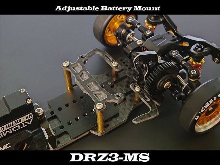 DRZ3 MS RWD Drift Chassis Kit (No Electronic) - Click Image to Close