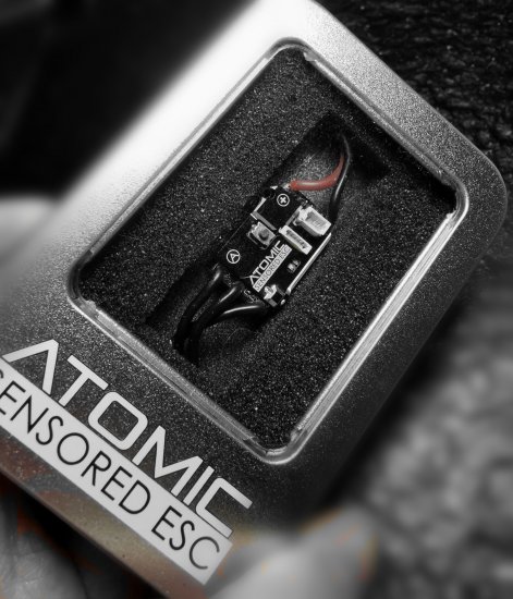 Atomic Mini Sesored Speed Control (24A) - Click Image to Close