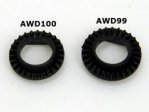 AWD One-Way & Axle Nylon Spare Gear ( 28T Original Ratio )