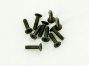 Flat Head Machine screw 2x8mm (TKM) Titanium 1.5 Hex.