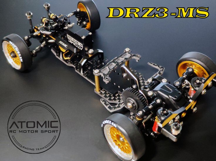 DRZ3 MS RWD Drift Chassis Kit (No Electronic) - Click Image to Close