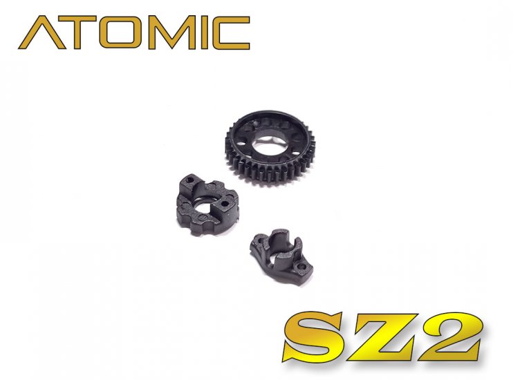 SZ2 Center Diff Plastic Parts - Click Image to Close