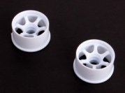 20mm S6 Delrin Rim R0?Rear White (For MR-02/ 03)