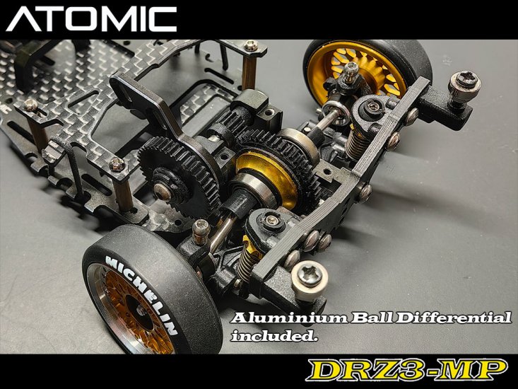 DRZ3 MP RWD Drift Chassis Kit (no electronic) - Click Image to Close