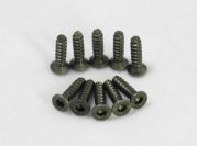 Flat Head Tapping Screw 2x8mm (TKB) Titanium 1.5 Hex