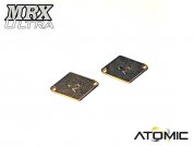 MXU Chassis Brass Mass L2 (2g, 2 pcs)