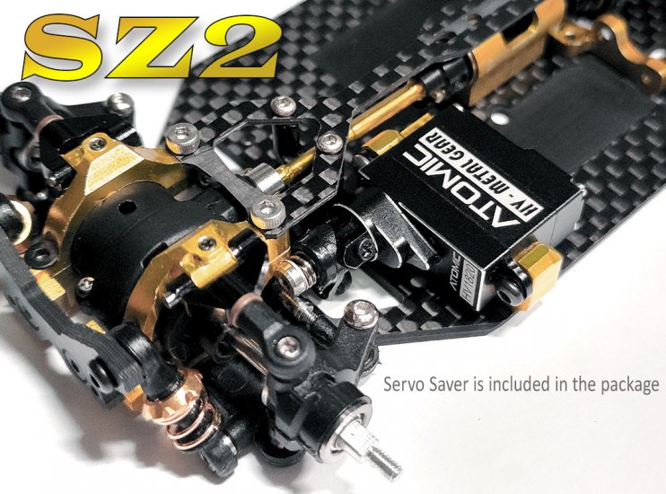 SZ2 shaft drive AWD chassis kit - Click Image to Close