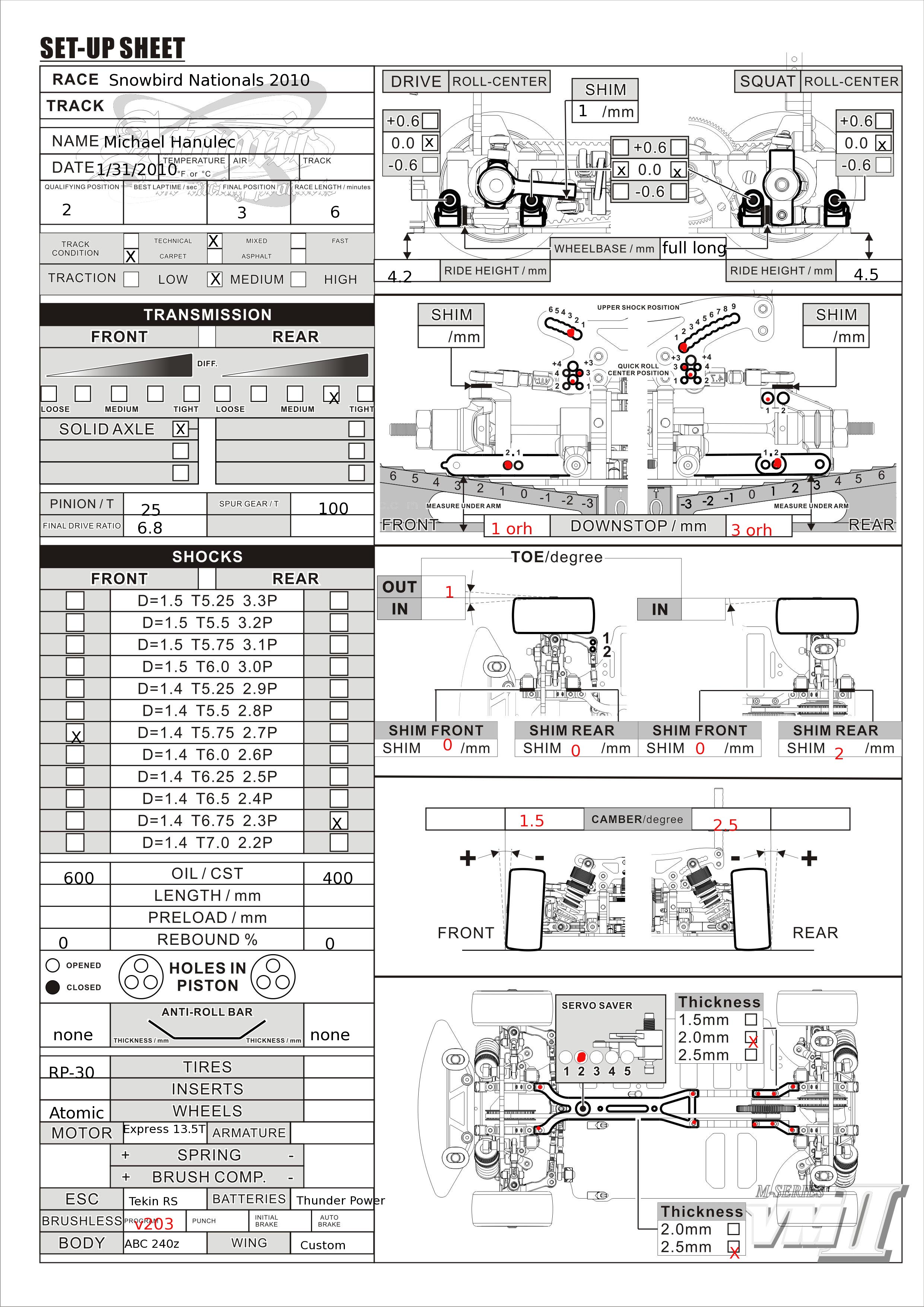 Mini 4wd Gear Ratio Chart