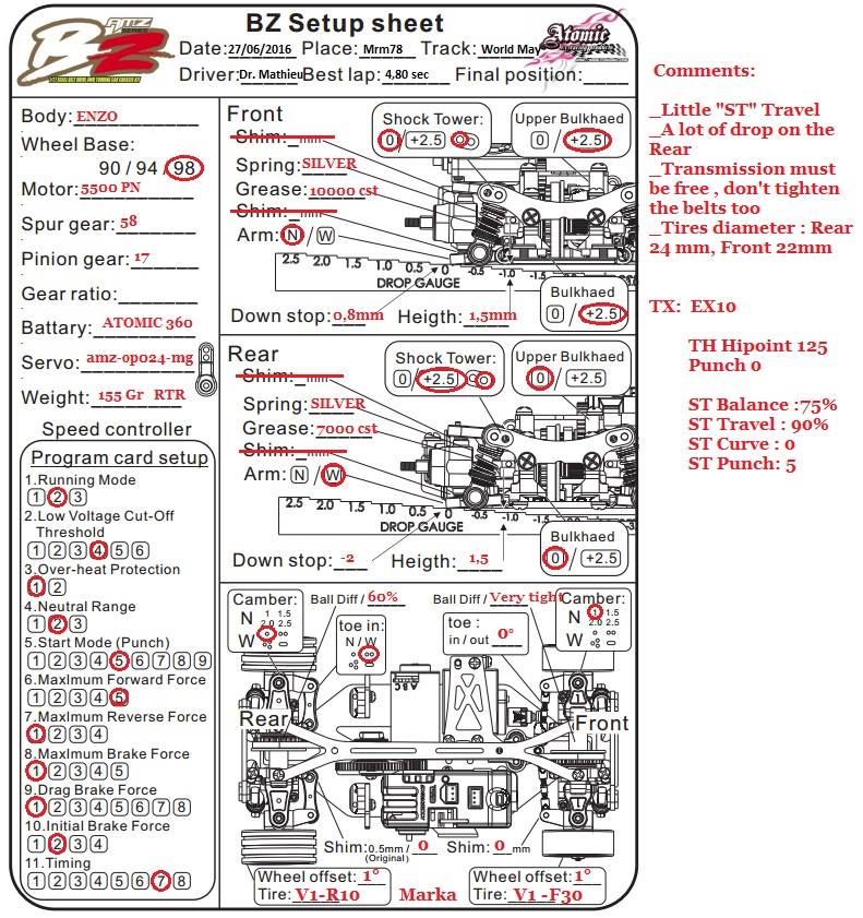 Mini 4wd Gear Ratio Chart