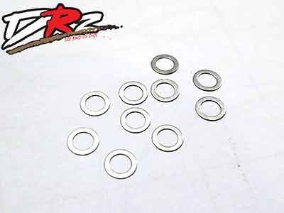 DRZ Ride height adjustment shims (0.2mm, 10 pcs) - Click Image to Close