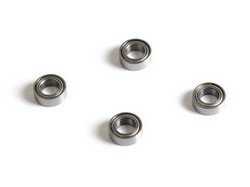 Oiled Ball Bearing 4 x 7 x 2.5 (4 pcs) - Click Image to Close