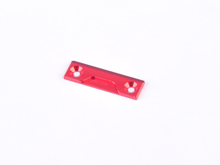 Alum. Front Body Mount Plate (Red)