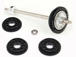Titanium Ball Diff V-III Silve LM + 64P Spur Gear (For MR-02/03) - Click Image to Close