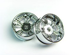 AWD T.S. Rims Wide (2*) - Silver - Click Image to Close