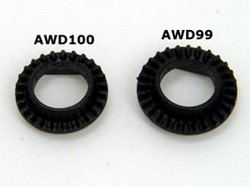 AWD One-Way & Axle Nylon Option Gear ( 26T Optional Ratio ) - Click Image to Close