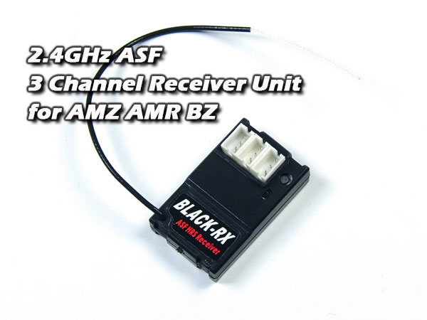2.4GHz ASF 3 Channel Receiver Unit for AMZ AMR BZ - Click Image to Close
