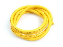 10GA Silicone Wire (Yellow 1 Meter) - Click Image to Close