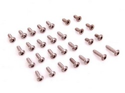 Titanium Screw Set (For Mini-Z MR-03) - Click Image to Close