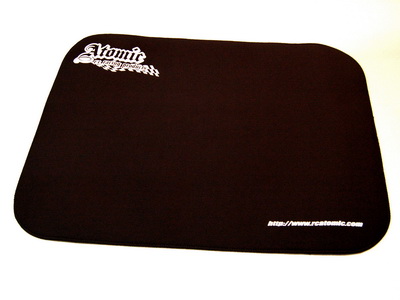 Atomic Pit Mat 60cm x 44cm ( Black )