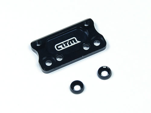 Alu. Front Body Mount (For ASC Body)-Black - Click Image to Close