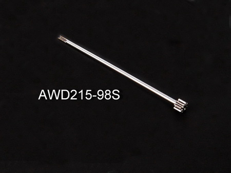 AWD 98mm Stainless Steel Central Drive Shaft - Click Image to Close