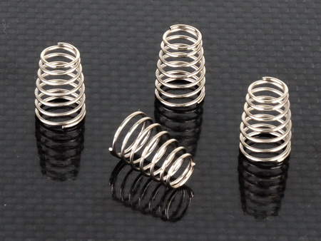 Mini-Z Buggy Coil Spring Set-Silver (Stage 1) - Click Image to Close