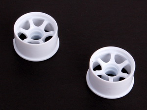 20mm S6 Delrin Rim R0?Rear White (For MR-02/ 03)