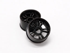 21.5mm T.S. Rims Rear (+2 offset)-Black