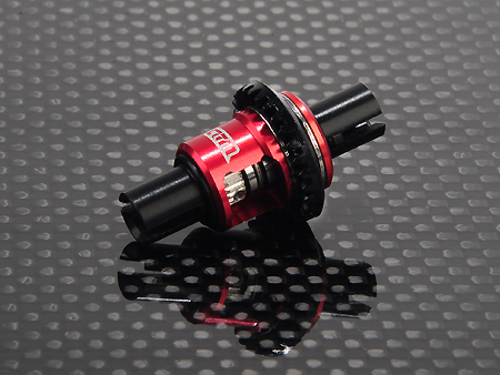 Alu. 6061 High Precision Ball Diff, Red. (AWD/AMZ)