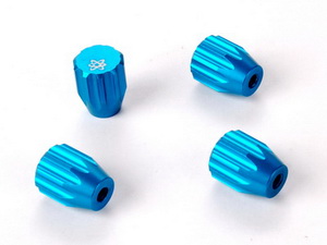 Alu. Setup Disc Nut (Blue 4pcs)